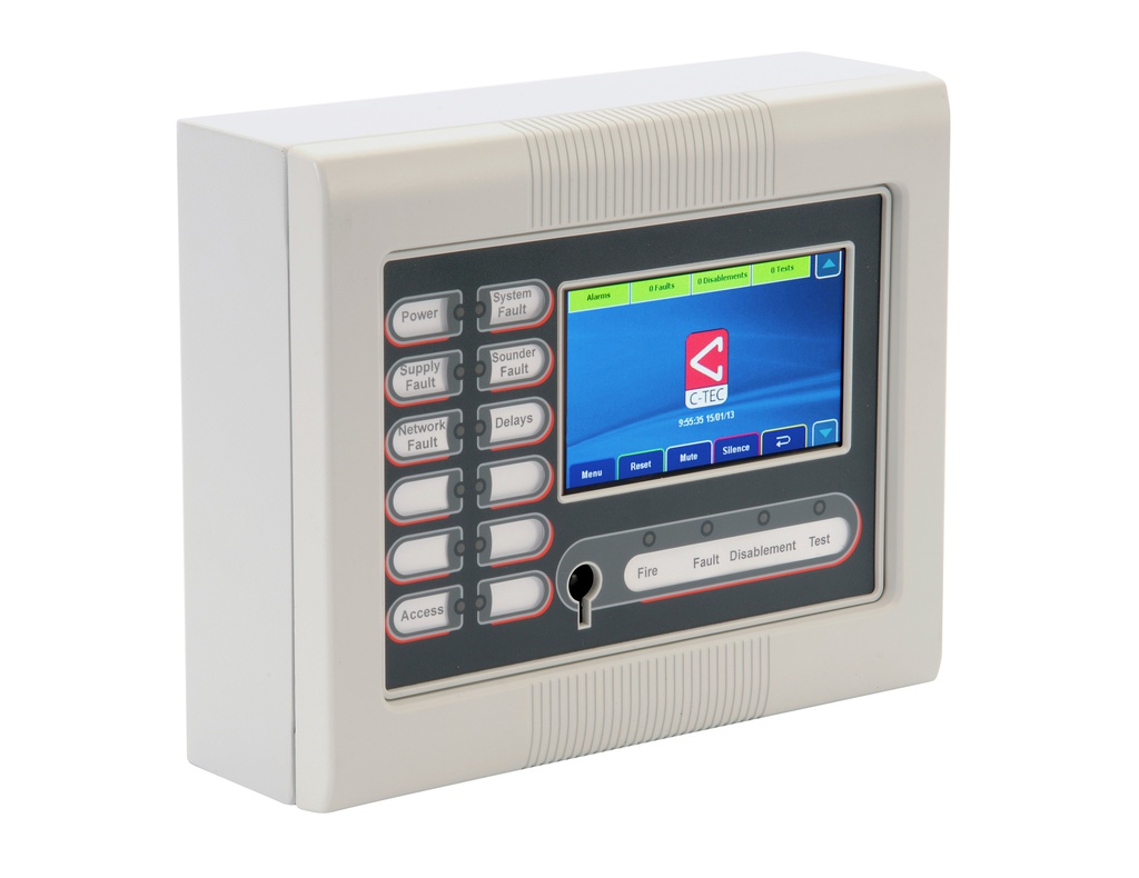 APOLLO Actief herhaalbord met LCD touchscreen voor ZFP centrales