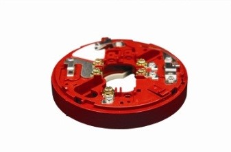 HOCHIKI Montagesokkel met isolator, rood,  voor muursirene CHQ-WS2 en CHQ-WSB2