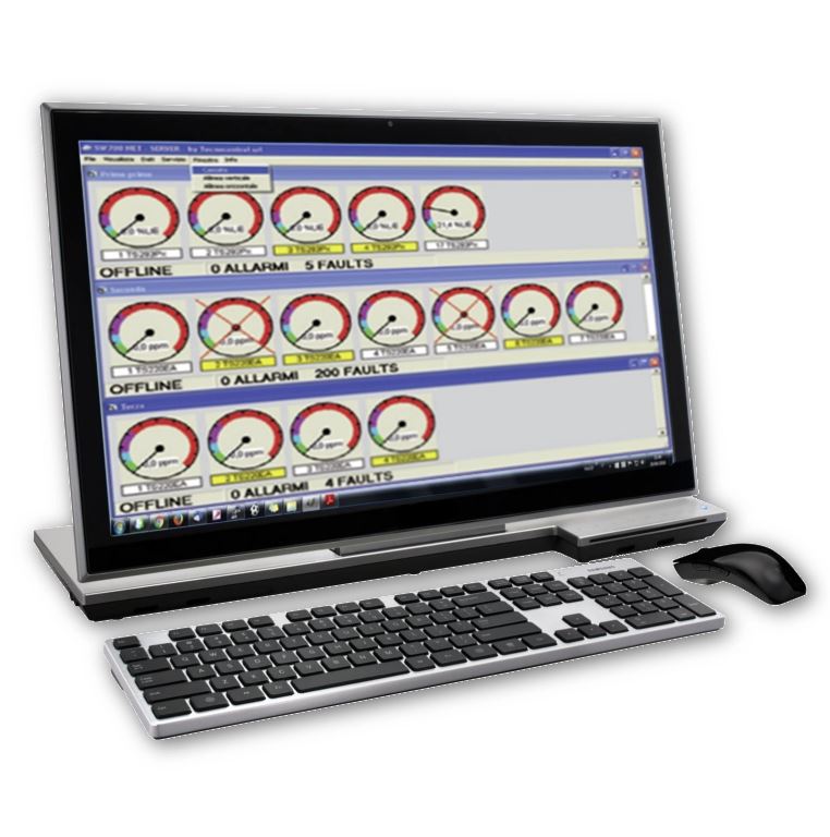 Software SW700NET voor CE700 reeks