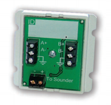 Isolator module voor in alarmgever