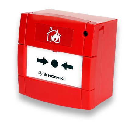 HOCHIKI geadresseerde handbrandmelder HCP-E(SCI), rood, met isolator
