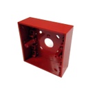 [C2S-SR Mounting box] HOCHIKI Boîtier mural arrière pour déclencheur manuel HCP-E, rouge