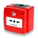 [C2S-HCP-W(SCI)] HOCHIKI Déclencheur manuel adressé HCP-W, rouge, avec isolateur, IP67